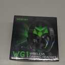 Wireless Gaming Headsets for PC, PS5, PS4, Switch, Mac, 2.4GHz Wireless Gaming Headphone with ENC Noise Canceling Microphone, Bluetooth 5.4, Cool Lighting, 50H Battery, 50mm Drivers