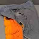 Lelepet Dog Coat Warm Dog Winter Coat Waterproof Dogs Jacket with Harness Built in Reflective Pet Fleece Vest Zip-Up Cold Weather Coats for Small Medium Large Dogs Turtleneck Windproof Blaze Orange Large