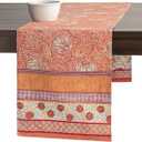 Maison d' Hermine Table Runner 100% Cotton Double Layer Table Runners 108 inches Long for Thanksgiving Christmas Decorations Home Kitchen Dining Party Wedding (Harvest Festival, 14.5" x 108")