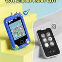 UCIDCI Kids Smart Phone Toys for Girls Toddler Phone Toys with Learning Games, Christmas, Birthday Gifts for 3 4 5 6 7 Year Old Boys Blue