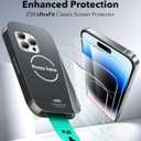 ESR 3 Pack for iPhone 14 Pro Max Screen Protector, Military Grade Shatterproof, 9H Hardness, Full Coverage Tempered Glass with UltraFit Tray