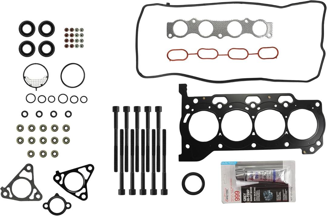 PHILTOP HS26515PT Head Gasket Set, Compatible with 2009-2020 Corolla, 2018-2020 C-HR, 2009-2014 Matrix, 2008-2014 xD, 2017-2018 Corolla iM, Cylinder Head Gasket Kits with Bolts