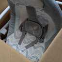 Ingenuity ConvertMe 2-in-1 Compact Portable Automatic Baby Swing & Infant Seat, Battery-Saving Vibrations, Nature Sounds, 0-9 Months 6-20 lbs (Swell)