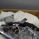 Headlight Assembly Fit Ford Focus 2005 2006 2007 Focus 05-07 Head Lights Headlamp Replacement Driver and Passenger Side, Chrome Housing Clear Lens