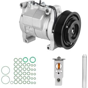New AC Compressor with Clutch and Component Kit for Honda Accord 2.4L 2003 2004 2005 2006 2007 1521609 38810RAAA01