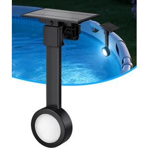 Solar Pool Lights for Metal Frame Above Ground Pools with Remote