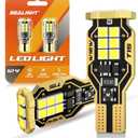 SEALIGHT 921 LED Bulb Reverse Light 500% Super Bright T15 Reverse Light Bulb 3030-SMD Chipsets Canbus Error Free 906 W16W 922 912 921 LED Bulb for Backup Lights, 6000K White Pack of 2