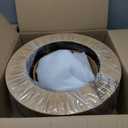 6-Light Boho Rattan Chandelier Light Fixture, 18.9" Large Raffia Drum Chandelier Hand Woven Coastal Pendant Light for Dining Room Kitchen Entryway Foyer Bedroom