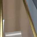 Wood 12x36 Frame Gold, Ornate Natural 36x12in Poster Picture Frame, Modern Golden 12 x 36inch Gallery Wall Photo Frame with HD Plexiglass, Horizontal Vertical Wall Mounting Display 1pcs