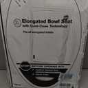 KOHLER Stonewood Quiet-Close, Elongated Toilet Seat Soft Close, Durable Wood, Easy Installation, Universal Fit, Home Essentials, White Finish, K-20466-0