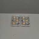 A15 LED Bulbs - Vintage Edison Bulbs, Dimmable, Clear Glass, E26 Medium Base, 6W (60W Equivalent), 2700K Warm White, 700LM, for Ceiling Fans, Appliances, Refrigerator Lights - 6 Pack