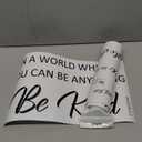 Zonon 5 Sheets Inspirational Quotes Wall Decals Peel and Stick Vinyl Quotes Stickers Motivational Positive Wall Sayings Stickers for Living Room Bathroom Xmas Bedroom Office Family Decor