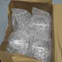 Tioncy 12 Pcs Ice Cream Bar Supplies Sugar Bowls with Lid and Spoon Acrylic Candy Dispenser Party Bar Hot Cocoa Sundae Caramel Apple Dipping Container with Tag (7.1 oz,Clear)