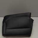 NLQR Front Driver Bottom Replacement Seat Cover Black Microfiber Leather Compatible with Mercedes Benz ML250 ML350 ML400 2012 2013 2014 2015