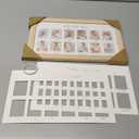 My First Year Photo Frame, 12 Months Baby Picture Frame for Newborn Girl,Boy - Baby Shower Gifts Keepsakes,Monthly Baby's One Year Birthday Milestone,1st Nursery Photo Collage Display Board (Ash Wood)