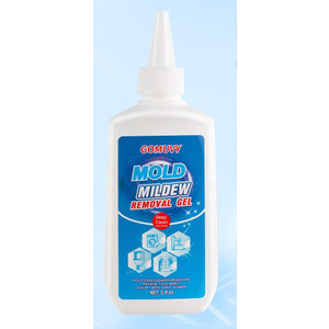 Mould Remover Gel, 1 Pack Household Mould Stain Cleaner, Grout Cleaner For Bathroom, Kitchen, Windows, Shower, Washing Machine Seal, Refrigerator Strips, Sink, Caulk Mould Control - 5 Fl Oz