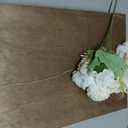 Wooden Wedding Seating Chart Board, Two Connectable Panels (23.7"17"), 0.32" Thick, Foldable Design with Metal Stand, White Lace Ribbon, Floral Dcor, and 20 Cards for Ceremony & Reception