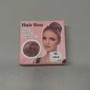 SARLA Fake Hair Buns Extensions Drawstring Ballet Bun Synthetic Donut Chignon Updo Hairpieces for Women Lady Medium Brown/Ash Blonde