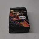 Halloween Decorations 4.9 FT Giant Spider 38LED Light up Black Hairy Scary Fake Spider with Red Lighted Eyes Battery Operated Party Haunted Yard House Indoor Outdoor Decor, Black