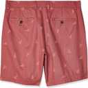 Amazon Essentials Men's Slim-Fit 9" Chino Short (Pink)