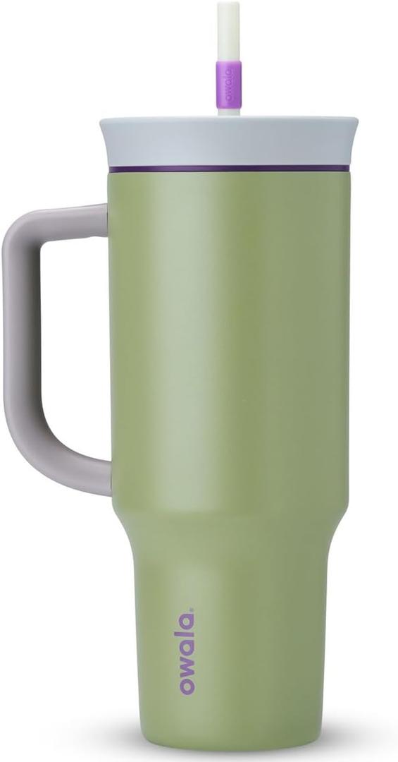 Blender Bottle C05635 Tumbler 40oz - Stainless Steel - Hip Cactus (40 Ounces, Multicolor)
