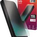 ZAGG Glass XTR4 Samsung Galaxy S25/ S24 Screen Protector - Tempered Glass, 11X Stronger with Graphene, Blue Light Filtering, Anti-Reflective Technology, InvisibleShield, Easy Dust-Free Installation