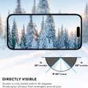 Privacy Screen Protector for iPhone 17 Pro max6.9 inch- Flexible film Anti-blue light, anti-glare, anti-scratch, filter screenultraviolet