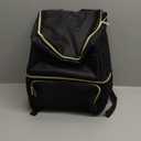 Wolka Breast Pump Bag with Insulated Compartments,Breastmilk Cooler Backpack for Spectra S1,S2 Medela (Black)