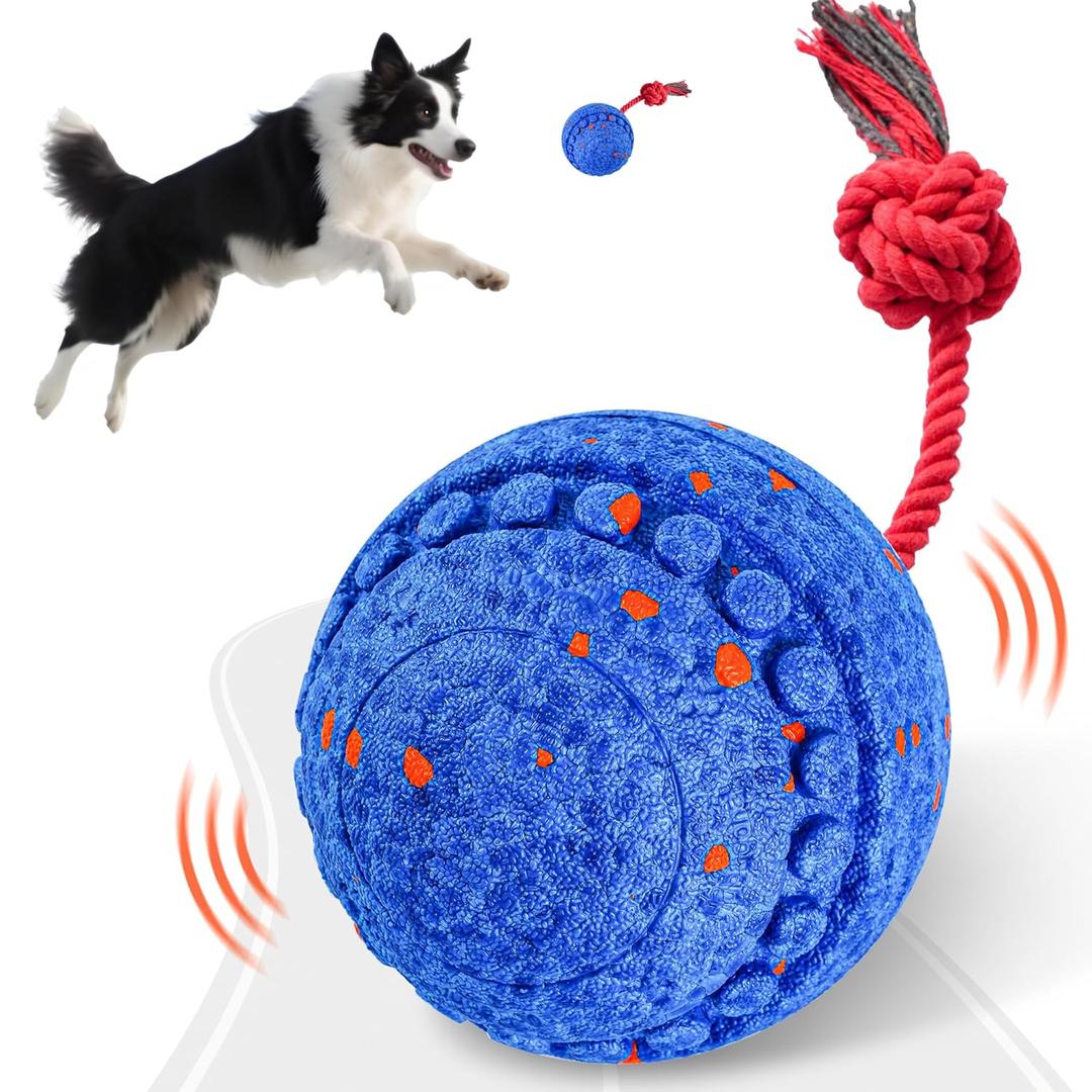 Smart Interactive Dog Toy Balls, Automatic Moving, Bouncing, and Rotating, E-TPU Material, Active Rolling Ball for Medium and Large Dogs