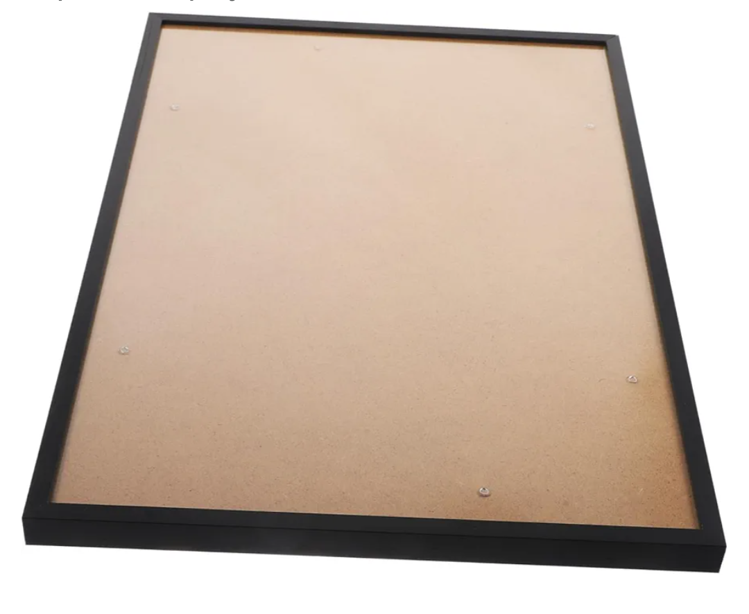 Aluminum Alloy Photo Frame Narrow Edge Metal Picture Display Holder for Wall Hanging Black Finish Frame for Home Office Shop Decoration and Diploma Display