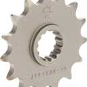 JT Sprockets JTF1539.15 15T Steel Front Sprocket , black