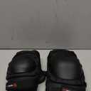 SKATEWIZ Skateboard Pads Protective Gear Set for Kids and Adults - Smash - Roller Skate Pads, 6pc with Wrist Guards - Skating Protective Gear - Roller Derby (Black)