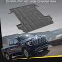 3W Truck Bed Mat for 2019-2025 2026 Chevrolet Chevy Silverado 1500/GMC Sierra 1500 (Only Fit 5.8FT Bed), Bed Liner for Chevy Silverado GMC Sierra 1500, Not Fit Optional CarbonPro Bed