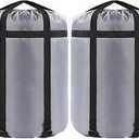Compression Stuff Sack, 36L Sleeping Bags Storage Stuff Sack Organizer Waterproof Camping Hiking Backpacking Bag for Travel - Great Sleeping Bags Clothes Camping