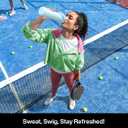 POWCAN 26 oz Insulated Water Bottle with 2-in-1 Straw and Spout Lid, Keep Cold 24H, Leak-Proof, Fits in Car Cup Holder, Stainless Steel Water Bottle for Sports, Travel, and School (Dark Knight)