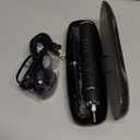 Aquasonic Black Series Ultra Whitening Toothbrush  ADA Accepted Electric Toothbrush- 8 Brush Heads & Travel Case  40,000 VPM Electric Motor & Wireless Charging - 4 Modes w Smart Timer