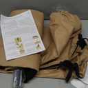 ULTCOVER Patio Parasol 600D Waterproof Clear Top Outdoor Umbrella Cover - Fits Solar Umbrella 8-11 Feet