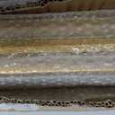 Glossy Gold Wrought Iron Stair Plain Balusters for Interior, 1/2" X 44" Square Metal Spindles for Stairs, Upgrade and Decorate Stairs (10)