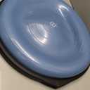Bosu Balance Ball Exercise Trainer, Home Gym Equipment w/ Guided Workouts & Pump, 26", Blue - Inflatable Fitness Platform for Strength Training, Standing, Balancing, and Core Workout (Light Blue/Black)