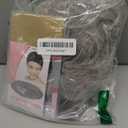 HAIRCUBE Short Curly Gray Wigs for Women Pixie Cut Wig Grey Easy-Care Human Hair Wigs for Women