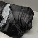 XL Size Upgraded Version of Camping Sleeping Bag 4 Seasons Warm and Cool, Lighter Weight, Adults and Children Can Use Waterproof Camping Bag, Travel and Outdoor Activities (86.6" x 31.5", Black)