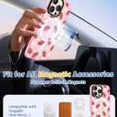 Toycamp for iPhone 16 Pro Max Case Compatible with Magsafe - Cute Design 360 Magnetic Ring Holder Stand Kickstand Funny Strawberry Girly Pretty Fashion TPU Phone Covers for Women Tenn Girls