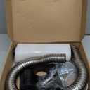 Generator Exhaust Extension Silencer Kit Compatible with Firman H07552 Wh03242 T07571/3 Honda Eu6500/7000,Generator Muffler Silencer Kit with Insulated Through-Wall Mounting Plate,Reduce Noise