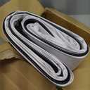 RV Awning Fabric Replacement, Upgraded 18.5oz Vinyl Camper Awning Replacement, Universal Outdoor Canopy for Electric and Manual RV Awning (17'(Fabric 16'2"), Black)