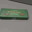 10 Inch White and Pink Spiral Taper Candle Set, 10 Pack Unscented Dripless Candlesticks for Dinner Baby Shower Party Brithday Wedding and Home Decoration