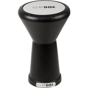 Clapbox Darbuka Hand Drum, A Percussion Instrument good for Beginners or Professionals, NOT MADE IN CHINA, The most reviewed Hand Drums brand Worldwide (Black)