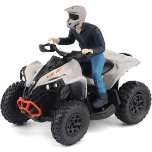 Diecast Masters BRP Bombardier Models 1:32 Scale Diecast Replica Can-Am Renegarde X XC 1000R, Chalk Gray & Magma Red | Item 60008