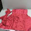 JUMISEE Embroidery Satin Homecoming Dress with Bow Modest Strapless Mini Dress A Line Short Prom Dresses Party Gown M