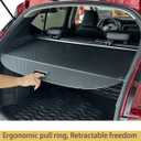 Cargo Cover Compatible with 2018-2024 Nissan Kicks Trunk Cover Retractable Rear Trunk Security Cover Kicks Accessories Shielding Shade Privacy Screen Cargo Cover
