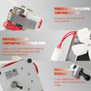 2.0 RPM Auger Motor Replacement Parts, Compatible with Traeger, Pit Boss, and Camp Chef, Wood Pellet Grill Smokers, Universal Barbecue Auger Motor Replacement 120V 60Hz 2 Pole